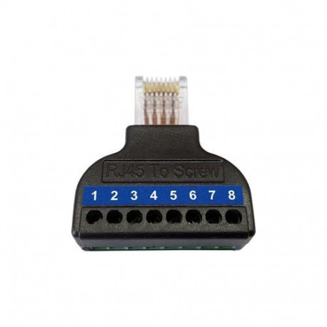 Wantec Splitter 2wIP für 4 Leitungen/nur 5627 verwendb. network splitter Black