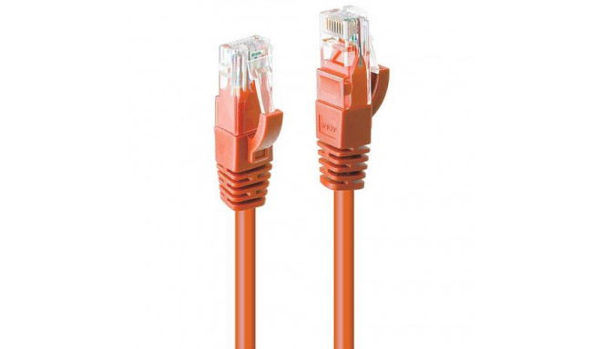 Lindy 5m Cat.6 U/UTP Network Cable, Orange