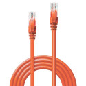Lindy 5m Cat.6 U/UTP Network Cable, Orange