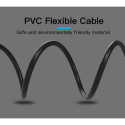 Vention 3.5mm Male to 2RCA Male Audio Cable 3M Black Metal Type