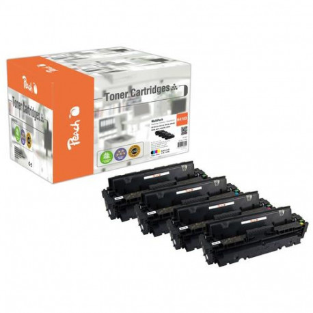 Peach PT707 toner cartridge 4 pc(s) Compatible Black, Cyan, Magenta, Yellow
