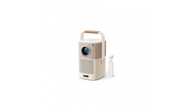 Yaber T2 Plus Short throw projector 450 ANSI lumens LED 1080p (1920x1080) Brown, Cream