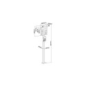 InLine Universal wallbox stand with EV charging cable holder, black