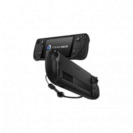 Spigen Rugged Armor Cover Steam Thermoplastic polyurethane (TPU) Black