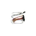 Microchip Technology 2280100-R Serial Attached SCSI (SAS) cable 0.8 m 6 Gbit/s Multicolour, White