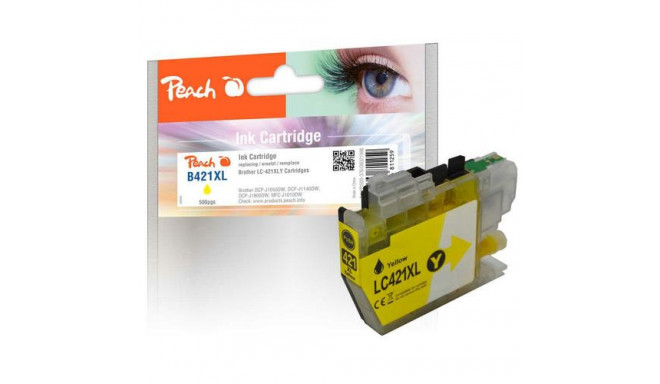 Peach PI500-376 ink cartridge 1 pc(s) Compatible High (XL) Yield Yellow