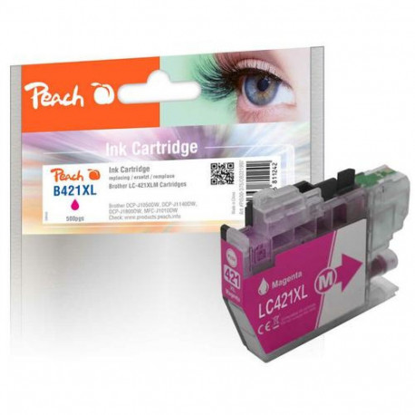 Peach PI500-375 ink cartridge 1 pc(s) Compatible High (XL) Yield Magenta