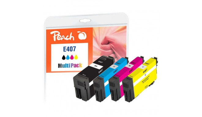 Peach PI200-937 ink cartridge 4 pc(s) Compatible Black, Cyan, Yellow