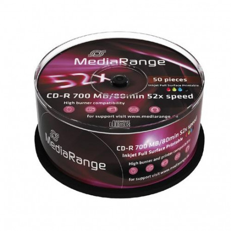 MediaRange MR208 blank CD CD-R 700 MB 50 pc(s)
