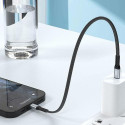 DUDAO USB-C to Lightning 20W PD 0.23m Cable Black - Kabel - Digital/Daten