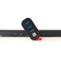 Techly IUSB3-HUB3-ROTB interface hub USB 3.2 Gen 1 (3.1 Gen 1) Type-A 5000 Mbit/s Black