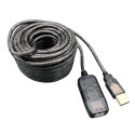 Techly Active Extension Cable USB 2.0 Hi-Speed 10m IUSB-REP10TY