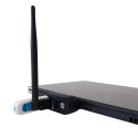 Techly IUSB3-HUB3-ROTB interface hub USB 3.2 Gen 1 (3.1 Gen 1) Type-A 5000 Mbit/s Black