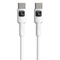 Techly ICOC-MUSB20-C60W1 USB cable USB 2.0 1 m USB C White
