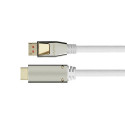 Python GC-M0223 video cable adapter 3 m DisplayPort HDMI White