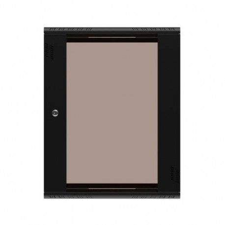 Extralink Rack cabinet Premium 4U 600x450 Black tool-free mounting, wall-mounted