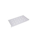 Extralink Shelf 1U 350mm Gray 19&quot;, for wall cabinets