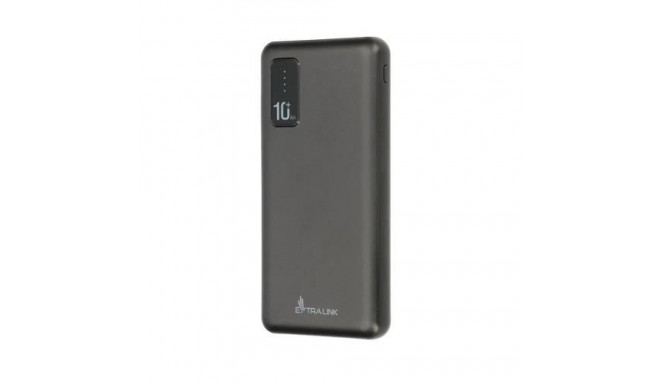 Extralink Powerbank EPB-098B 10000mAh Black Power bank, USB-C