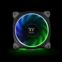 Thermaltake CL-F076-PL12SW-A computer cooling system Computer case Fan 12 cm Black