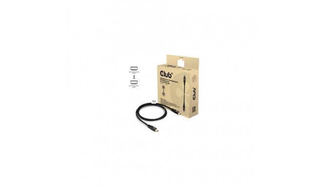 CLUB3D MiniDisplayPort™ to MiniDisplayPort Bi-Directional VESA DP80 Certified Cable M/M 1m/3.28ft