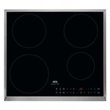 AEG IKB64301XB Black Built-in 57.6 cm Zone induction hob 4 zone(s)