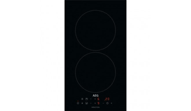 AEG IKB32300CB Black Built-in 30 cm Zone induction hob 2 zone(s)