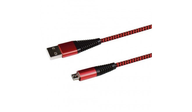 2GO 795945 USB cable 1 m USB B Micro-USB B Red