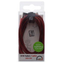 2GO 795946 lightning cable 1 m Red