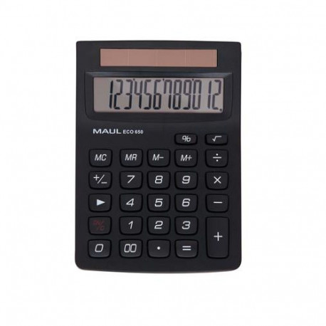 MAUL ECO 650 calculator Pocket Basic Black
