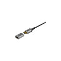 Goobay 72008 video cable adapter HDMI Type A (Standard) Black, Silver