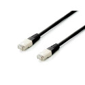Equip Cat.6A Platinum S/FTP Patch Cable, Black, 1.0m , 10pcs/set