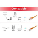 Equip Cat.6 S/FTP Patch Cable, 2.0m, Orange