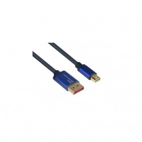 Alcasa 4824-SF020B DisplayPort cable 2 m Mini DisplayPort Blue