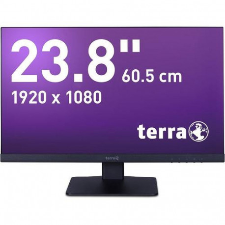 TERRA 3030225 computer monitor 60.5 cm (23.8") 1920 x 1080 pixels Full HD LCD Black