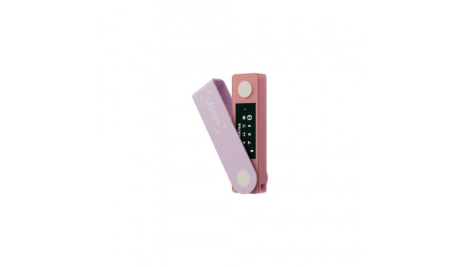 Ledger Nano X USB stick hardware wallet Pink, White