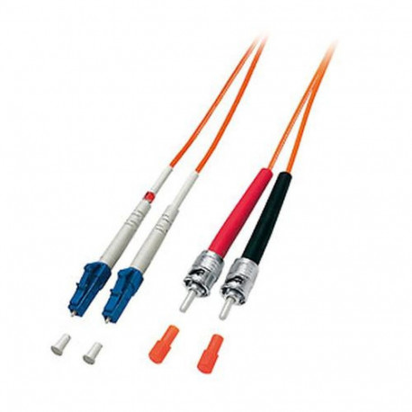 Equip LC/ST 50/125μm 10m InfiniBand/fibre optic cable Orange