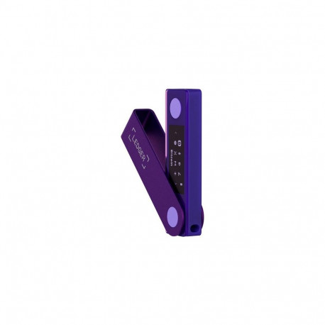 Ledger Nano X USB stick hardware wallet Purple