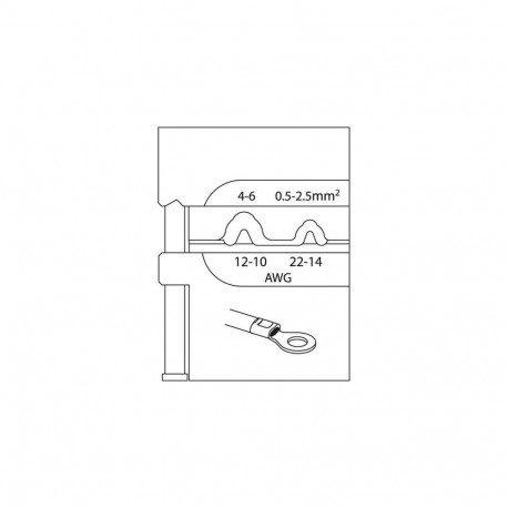 Gedore 1830597 wire connector