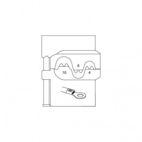 Gedore 1830570 wire connector