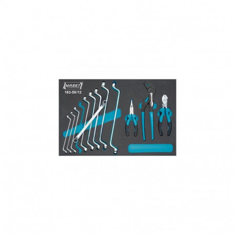 HAZET 163-59/12 mechanics tool set 12 tools