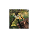 Fiskars Solid P331 pruning shears Bypass Black, Orange