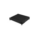 19" DRAWER 2U/483X360MM MAX LOAD CAPACITY UP TO 90KG 4 POINT ASSEMBLY BLACK LANBERG