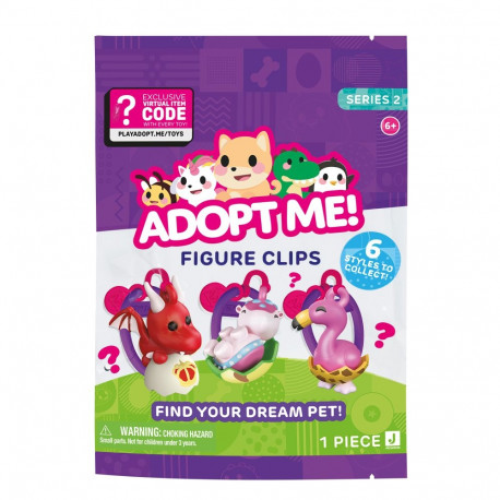 ADOPT ME Figural keychain in blind pack, 8 cm