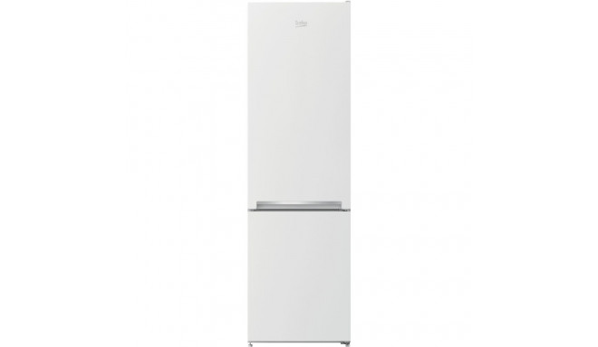 BEKO Refrigerator RCSA300K40WN, Energy class E, Height 181 cm, White
