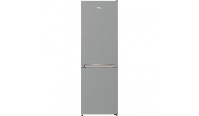 BEKO Refrigerator RCSA270K40SN, Energy class E, Height 171cm, Inox