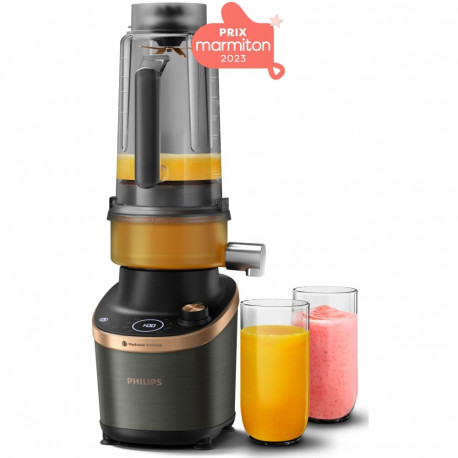 HR3770/10 Flip&Juice™ Blender High speed blender with juicer module