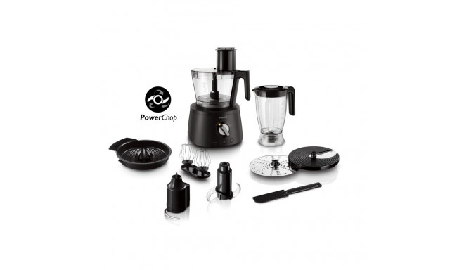 Philips Avance Collection Food processor HR7776/90 1000 W Compact 2 in 1 setup 3.4 L bowl