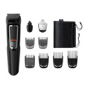 Philips Multigroom series 3000 9-in-1, Face and Hair MG3740/15 9 tools Self-sharpening steel blades 