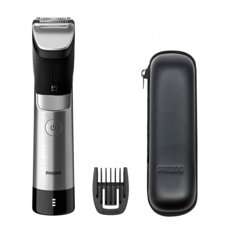 Philips 9000 Prestige Beard trimmer BT9810/15, SteelPrecision Technology, 3-level battery indicator,
