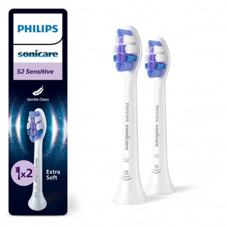 Philips Sonicare Sensitive 2-pack brush heads HX6052/87